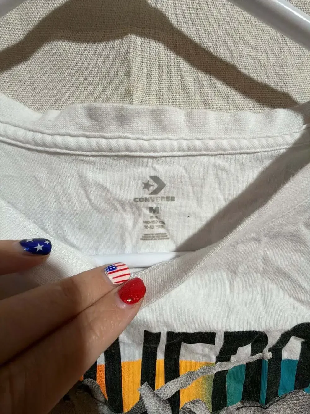 Converse Kids Graphic All Star Shoe Logo Short Sleeve T-Shirt White